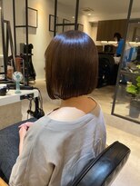 ジーナ 船橋(Zina) 髪質改善*マチルダボブアッシュカラー*美髪【Zina船橋】