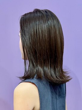 レジュール Rejouir マロンベージュ/外ハネボブ/外ハネ/ツヤ髪