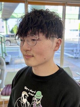 デンパツクラブ ストリート(DENPATSU CLUB Street) 社会人にもオススメ！！緩めツイストパーマ！！