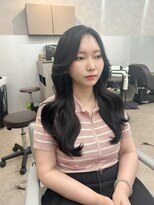 シエテ 津田沼(Siete)&nbsp;ミディアムヘア/暗めカラー/グランマッシュ/津田沼/韓国/カラー