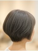 50代×梅雨でも楽々まとまる×グレージュショート☆