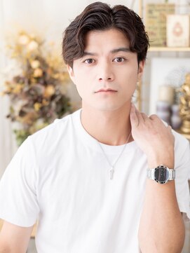 カバーヘア ブリス 川口(COVER HAIR bliss) ビジネスにも黒髪リバースセンターパートショートa20代30代40代!