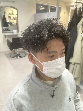 ガーベラ(gerbera) 細か強めスパイラルパーマ♪