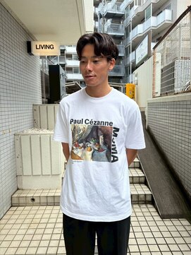 リビング 津田沼(LIVING) 千葉駅MEN’S HAIR/サーフカール/刈り上げセンターパート