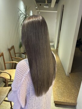 ベルベットヘア 千早店(Velvet hair) 髪質改善カラーグレージュ