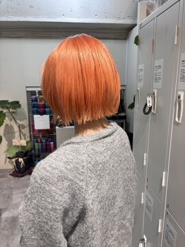 テン バイ アンブルリュクス 池袋(teN +by ambleluxe) オレンジピンク/サーモンピンク