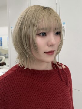 アイトーキョーエス 渋谷(AI TOKYO S) ピンクベージュ/アンブレラカラー/イメチェン/前髪/渋谷