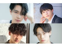 メンズ人気ナンバー１◎オプションメニュー付き月1メンテ♪メンズカット+眉カット＋炭酸泉￥4,300