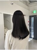 透明感グレージュカラー
