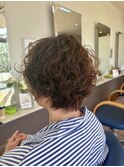 ショート/パーマ/40代/50代/ショートパーマ/イメチェン