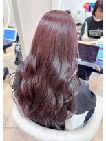 アーチバイケンジ(arch by kenje) ワインレッドチェリーレッドダブルカラー
