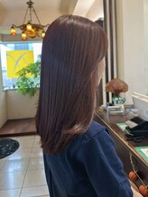 ナナナパレナ 梅田店(nanana parena)&nbsp;髪質改善/縮毛矯正/くすみ/ほんのりレッド/大人可愛い