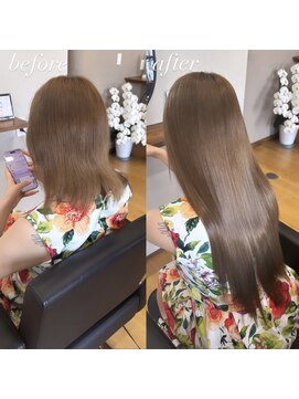 ベイビーズブレス(Baby's breath) 【ミルクティーベージュ】#シールエクステ #岡山 #倉敷