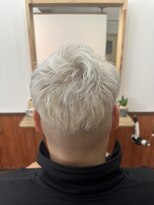 ミニミニヌー(32 mini noeud)&nbsp;メンズホワイトシルバー