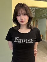 ウタ&nbsp;大通×レイヤーカット×グレージュ