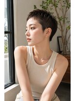 バグズ(Baguz)&nbsp;小顔見せ大人美人ベリーショート丸みシルエット