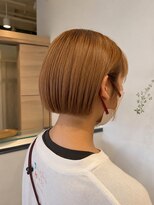 ネオリーブサイン 大森店(Neolive sign) ミニボブ オレンジベージュ 大森
