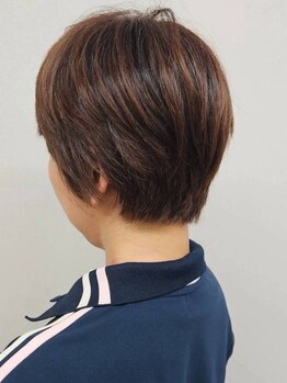 ルスト(Lust)の写真/上品な艶と仕上がりで女性の魅力をUP☆伸びてきても目立たない仕上がりでお手入れも簡単なのが嬉しい◎