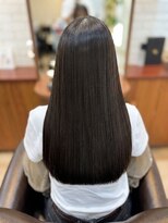 ヘアケアアンドヘアデザイン リベール(L:belle)&nbsp;酸性ストレート×韓国コモレビ◇極上シルク髪ストレートロング