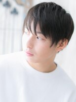 モッズヘアメン 札幌月寒店(mod's hair men)&nbsp;爽やか大人アッシュブラック伸ばしかけナチュラル韓国ヘアr札幌