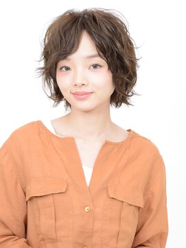 アース 新松戸店(HAIR&MAKE EARTH) クセ毛風ルーズショート【EARTH新松戸店】