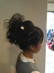 パーティーヘアセット(子供)