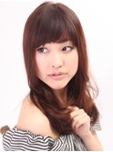 大人かわいいセミロング内巻きスタイル[橋本駅]