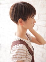 カライング(ing) 大人可愛い20代30代40代黒髪前下がりショートボブ丸みショート◎