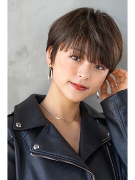 オースティン 門前仲町(AUSTIN) AUSTIN☆外ハネボブアッシュブラウンネオウルフツイストパーマ