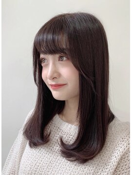 ユーフォリア 銀座(Euphoria) 大人かわいい☆フェアリーな透明感&ツヤ感ブラウンベージュ