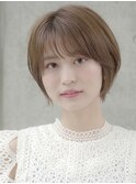 前髪あり大人ショートボブ20代30代40代【AIN.表参道】川原大地