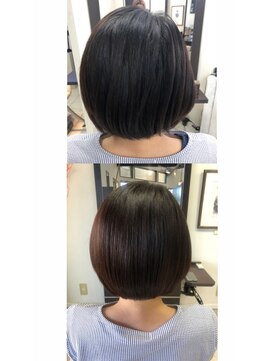 コレットヘア(Colette hair) 【丸みショート×酸性ストレート】