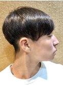 マッシュ 韓国 ショート メンズ 大宮 刈り上げ ツーブロ