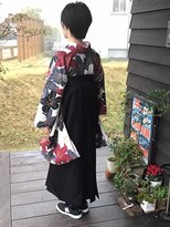 ナンバーエイト(number eight)&nbsp;ショートでも可愛い★袴着付け髪◎和装◎卒業式☆成人式☆前撮り