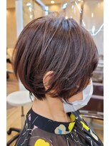 ヘアーズビースリー ポートサイド&nbsp;大人丸みショート　　20代30代40代50代