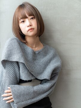エースハバナ 渋谷(1 HAVANA) 小顔ヘア/ボブ/大人可愛い/アッシュベージュ/20代30代40代