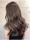 艶髪続くミルクティーカラー☆