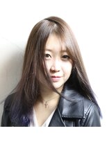 ヘアーデザイン ソレイユ 久米川店(Hair Design SOLEIL)&nbsp;目を惹く！こなれ裾カラー