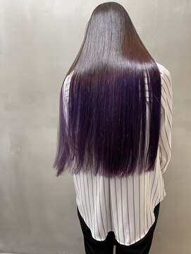 キジ(KIJI) グラデーションカラー　※ブリーチ詳細はブログまで