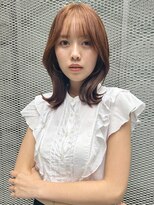 ムード タテマチ(mood tatemachi)&nbsp;大人可愛い◎韓国風くびれ外ハネレイヤー