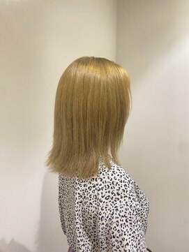 サンテ 東神奈川(Sante) 【外はねボブ×ブロンドベージュ】