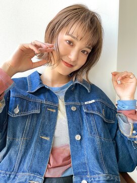 ディッセンバー 渋谷(December) 【December】秋カラー×透明感ミルクティーグレージュ渋谷