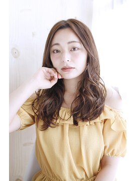 シュシュット(chouchoute) 韓国ボブレイヤーロンググレーベージュ黒髪質改善前髪パーマ/212