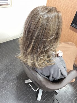 ヘアーサロン デペント(HAIR SALON Depend) ハイライト×グラデーション