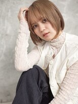 アッシュ 清瀬店(Ash) 10代20代30代『ハイトーン顎ラインボブ』Ash清瀬店