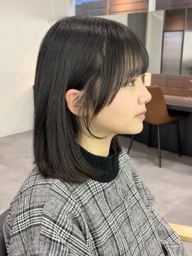 ビューエヒメ(VIEW EHIME) 顔まわりカット/レイヤーカット/韓国/ロングヘア/グレージュ