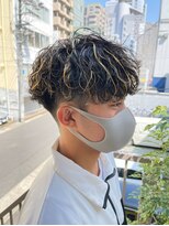 ビカム 名駅(become)&nbsp;メンズメッシュパーマ×波巻きマッシュ/名古屋/名駅