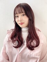 ベル バイ マグ 諏訪店(belle by Mag)&nbsp;20代30代レイヤーロング暖色系カラー韓国ヘアナチュラルレイヤー