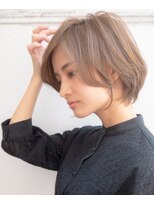 ティアラ 桜木町(TIARA)&nbsp;大人可愛いショートボブ20代30代40代ひし形ショート束感ショート