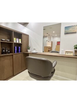 経験を積んだベテランStylistがあなたの"なりたい"を叶える♪周りを気にせずゆったりとしたサロンtimeを＊